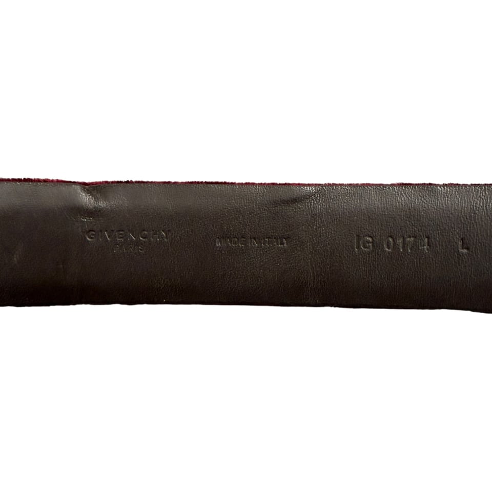 GIVENCHY Velvet Belt