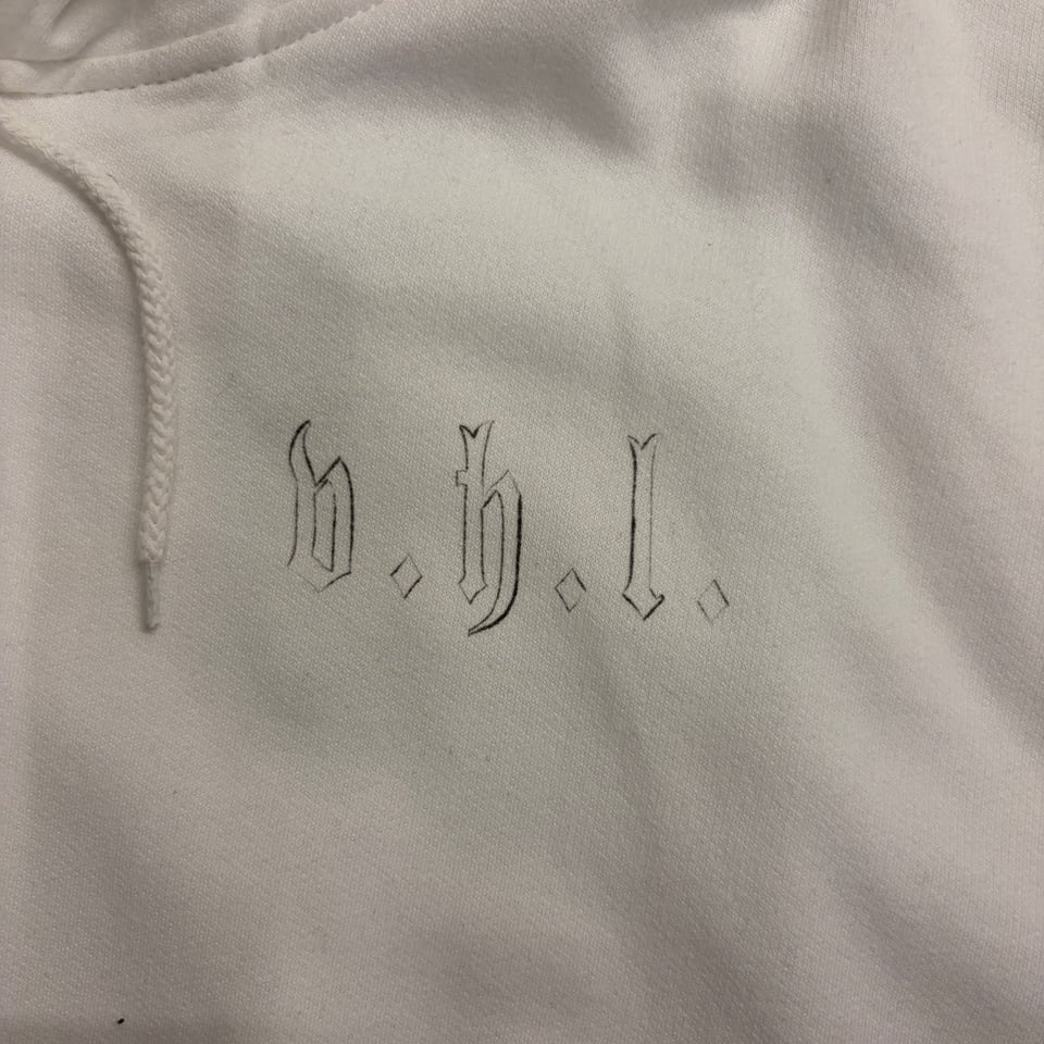 Fine hanzaisha zip hoodie