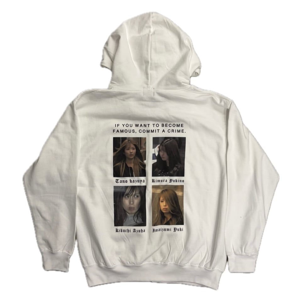Fine hanzaisha zip hoodie