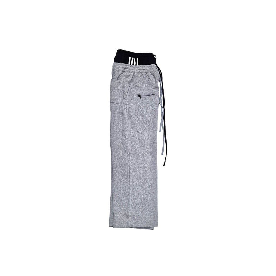Layered sweatpants grey