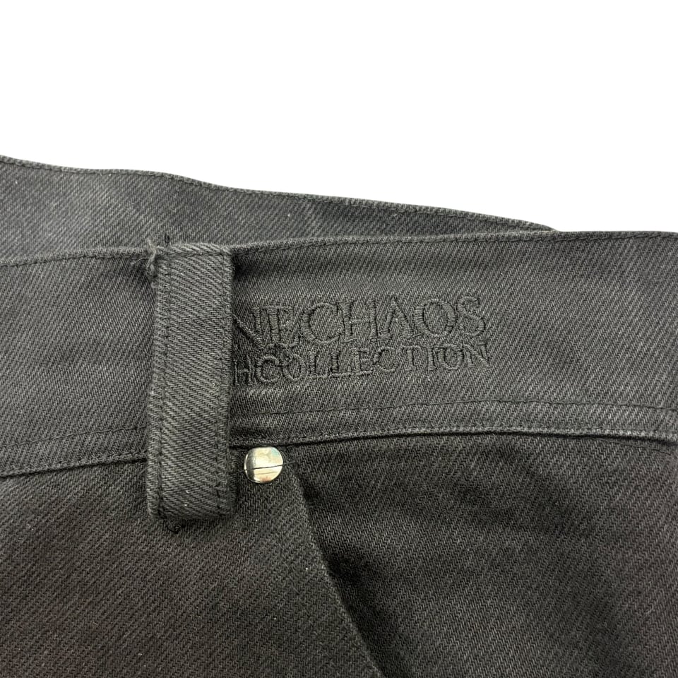 FINE CHAOS Black Zippered Pants