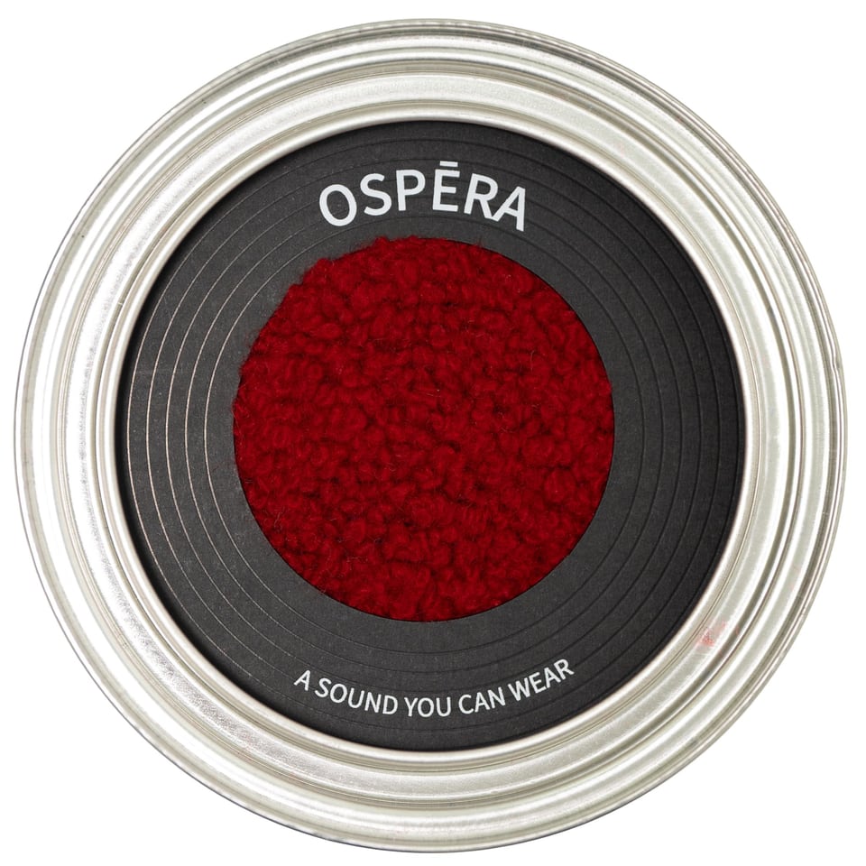 No.006 Red Bouclé Dolce