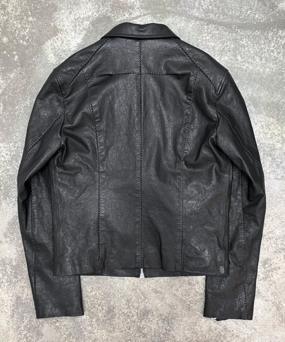 KOMOTO LEATHER JACKET_BK