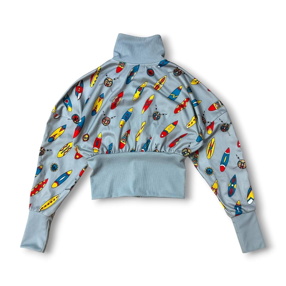 Jaqueta Adidas × Jeremy Scott Surfboard Cropped Track