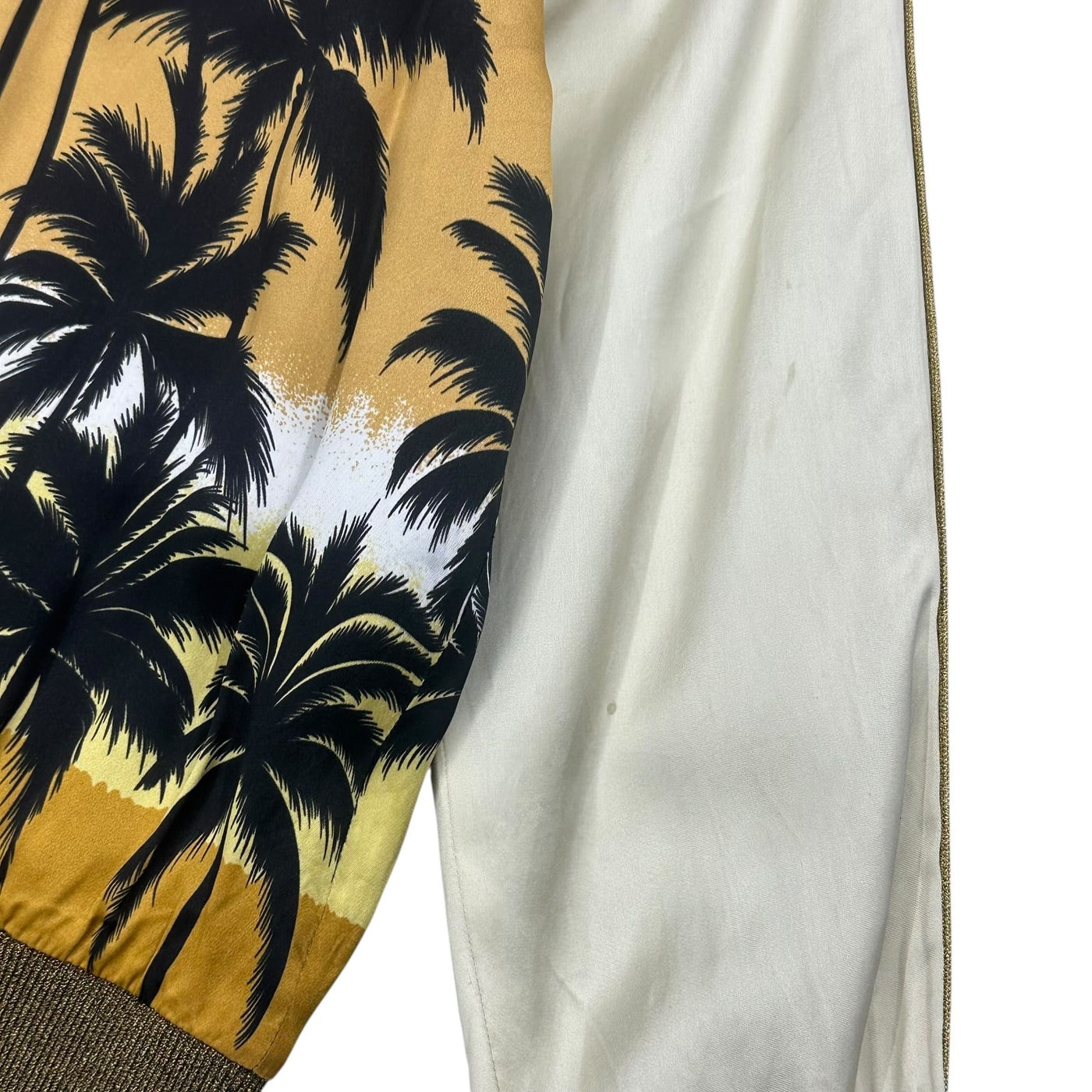 SAINT LAURENT 16ss Palm Tree Bomber Jacket 상세 이미지 4