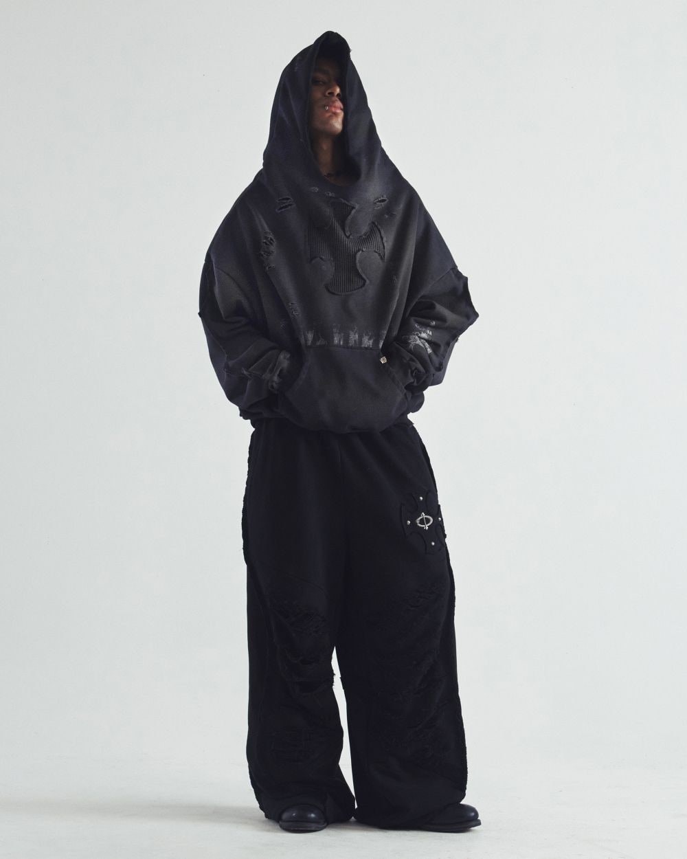 Goyo Sweat Pants BLACK 상세 이미지 1
