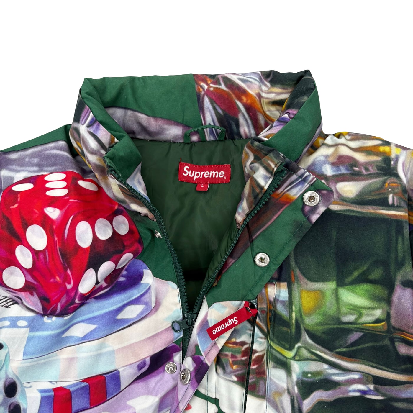 Supreme Casino Down Jacket 18FW  상세 이미지 3