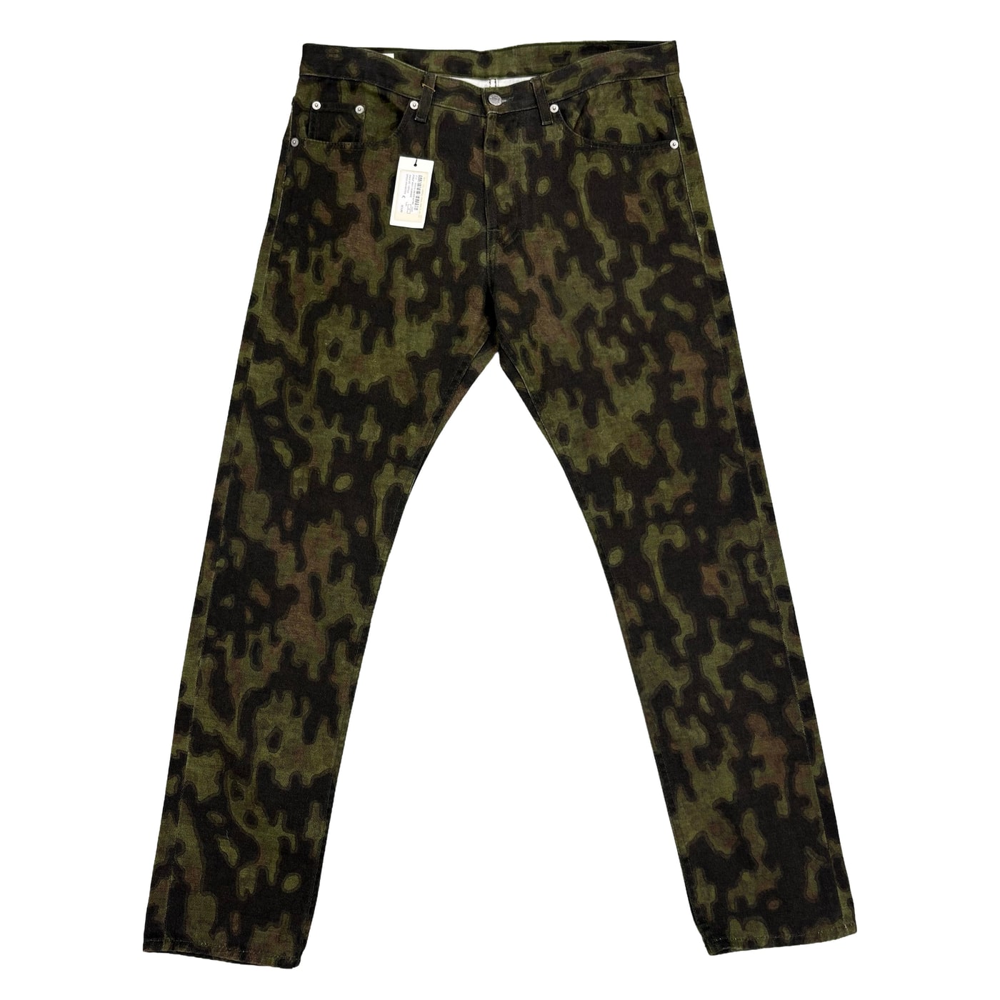 Dries Van Noten Camouflage Pattern Pants 상세 이미지 1
