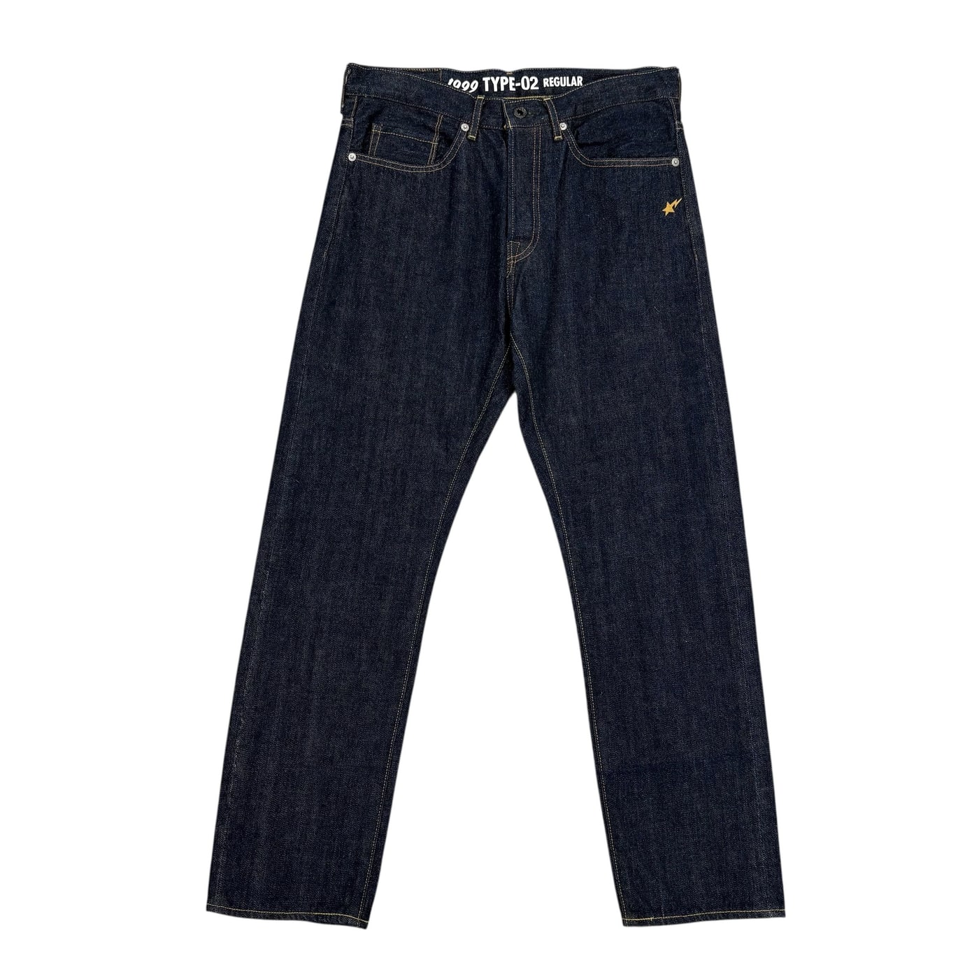 Bape Regular Fit Denim Pants 상세 이미지 1