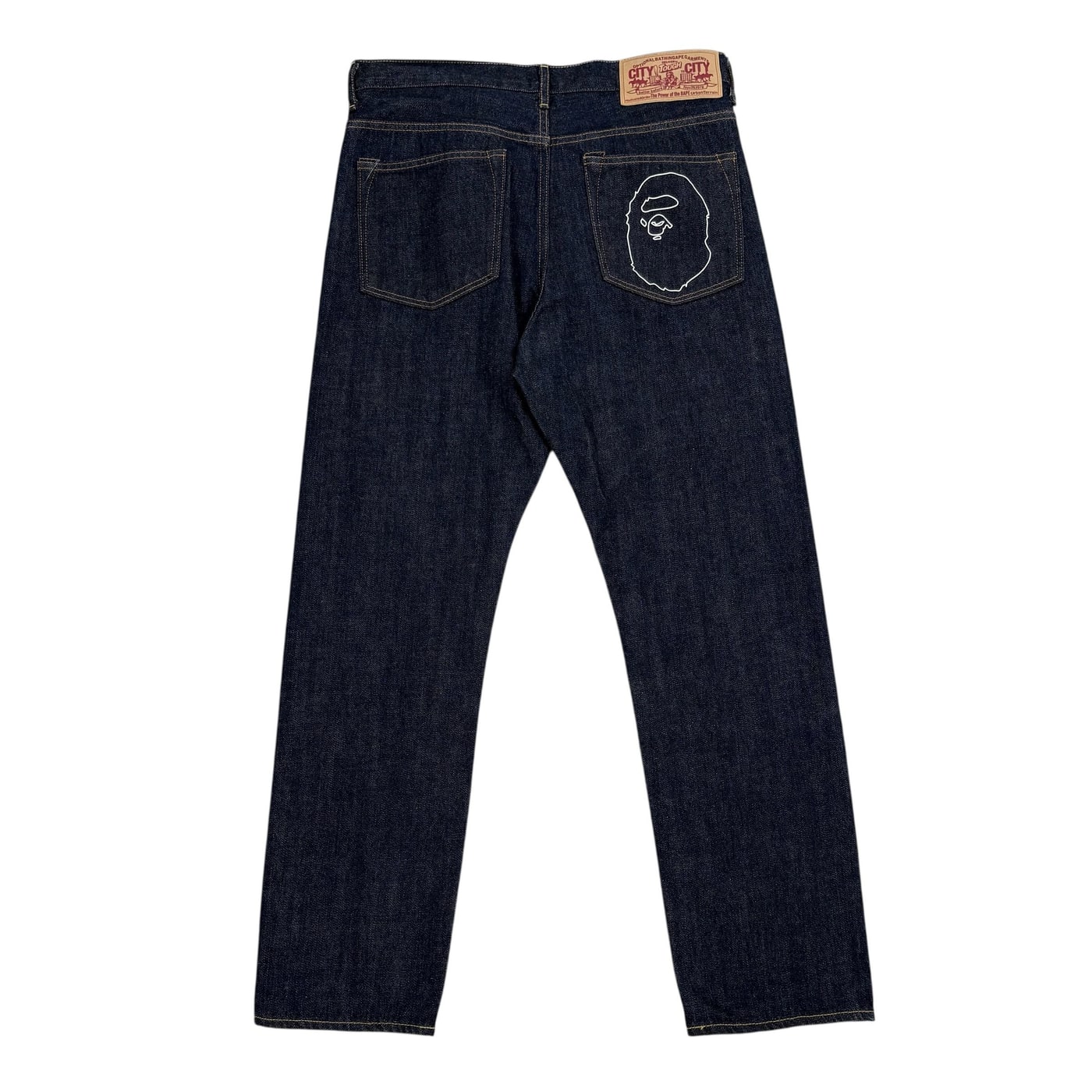 Bape Regular Fit Denim Pants 상세 이미지 2