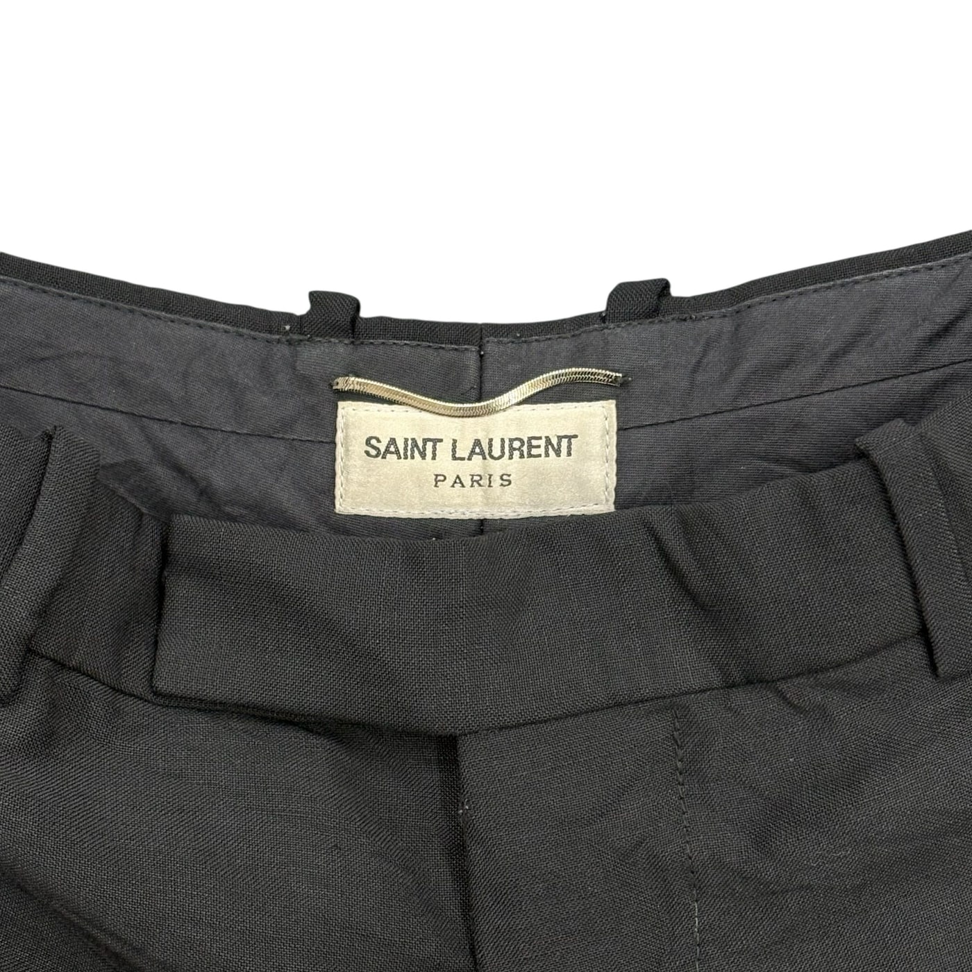 SAINT LAURENT Black Trousers 상세 이미지 3