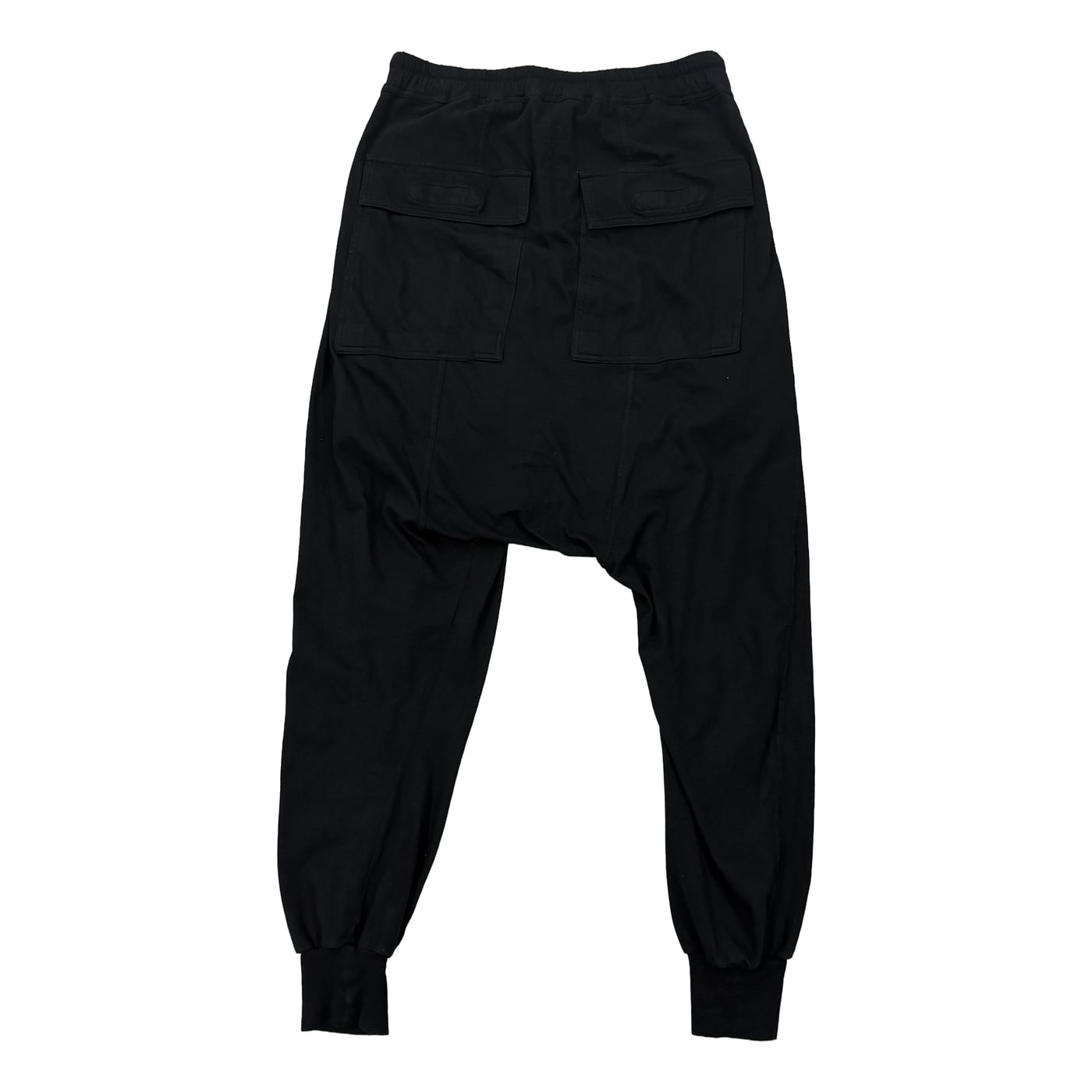Rick Owens DrkShdw Drawstring Cropped Pants Black 상세 이미지 2