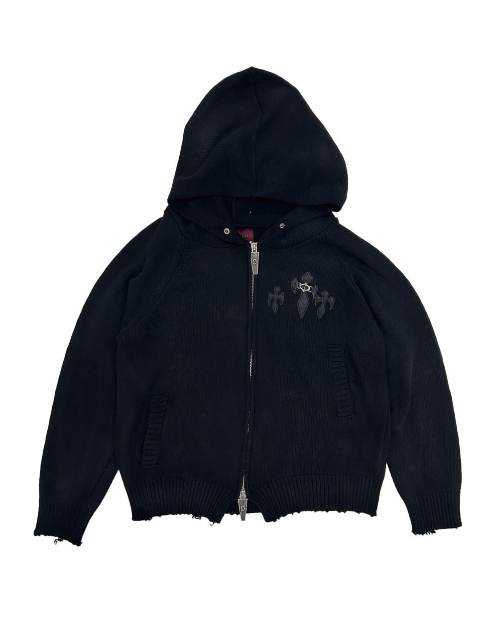 RECLUSE KNIT HOODIE 상세 이미지 1