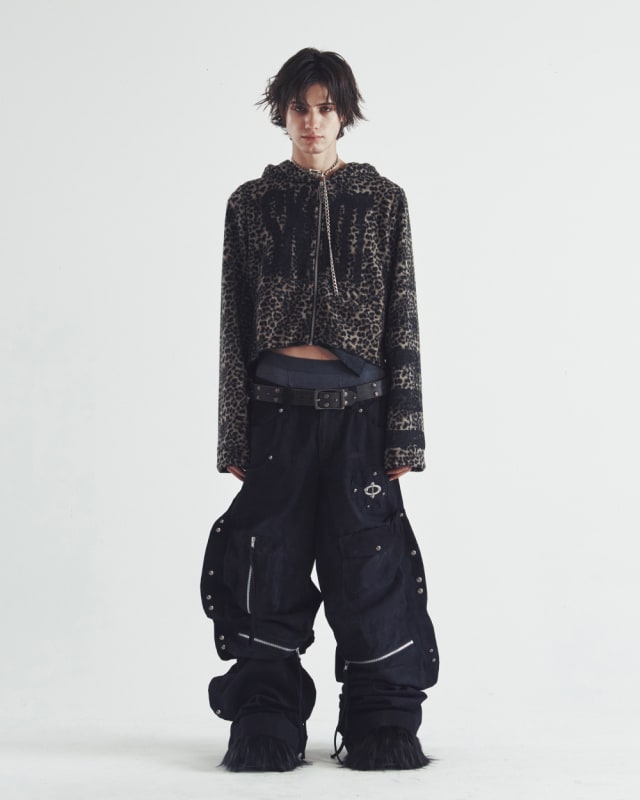 ZIZI SHIRT HOODIE [LEOPARD]  상세 이미지 1