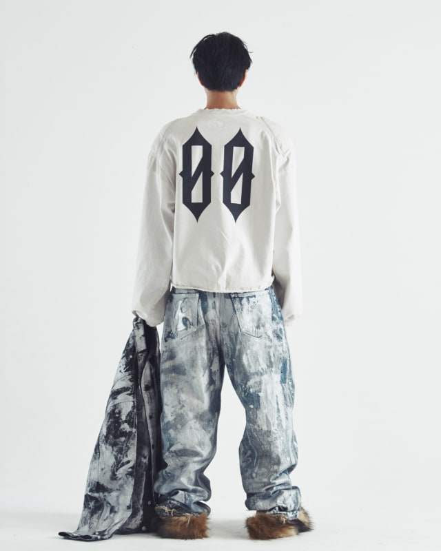 BAM PADDED LONG SLEEVE WHITE 상세 이미지 4