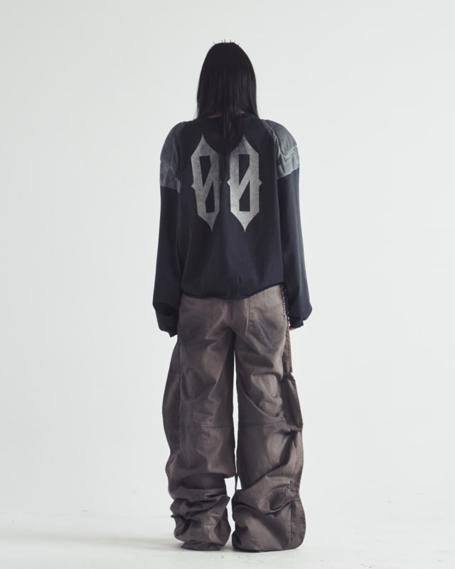 BAM PADDED LONG SLEEVE BLACK 상세 이미지 3