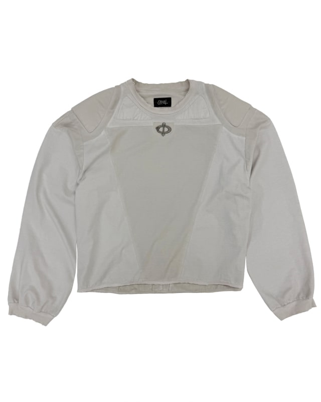 BAM PADDED LONG SLEEVE WHITE 상세 이미지 1