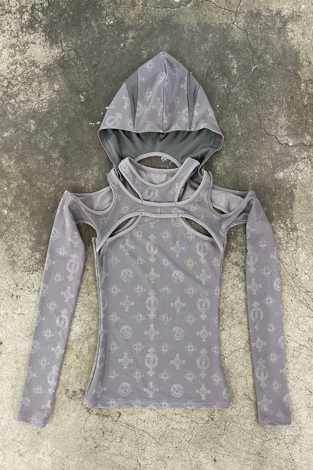 HARNESS TOP GRAY 상세 이미지 1
