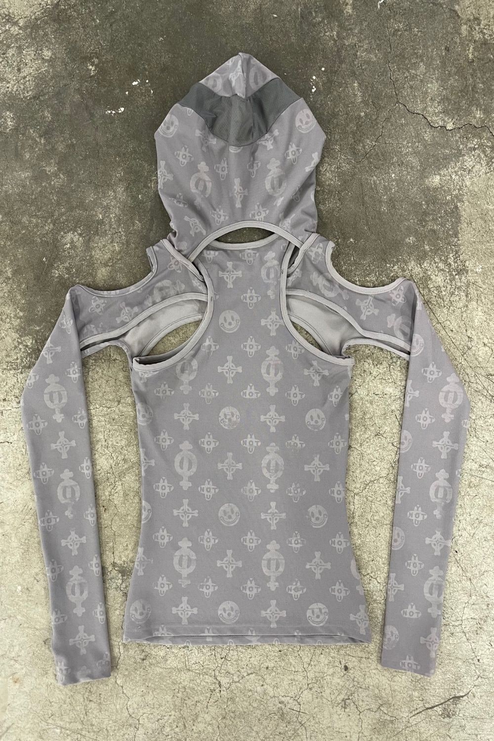 HARNESS TOP GRAY 상세 이미지 2