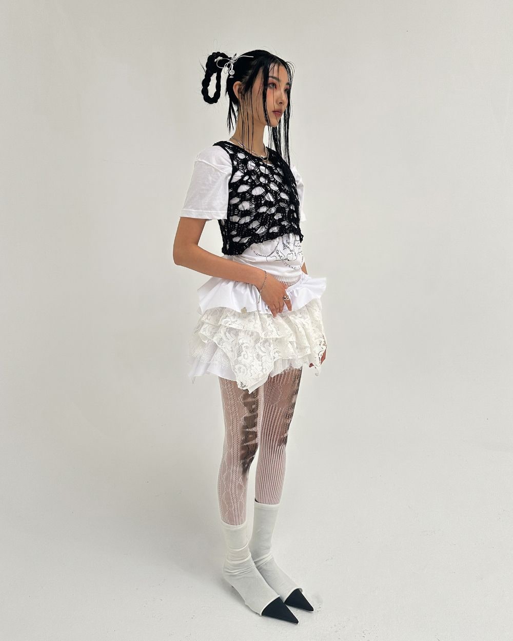 DOLL IN RUINS SKIRT 상세 이미지 5