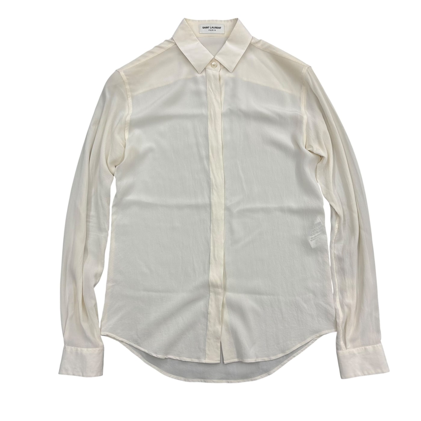 Saint Laurent White Shirt 상세 이미지 1