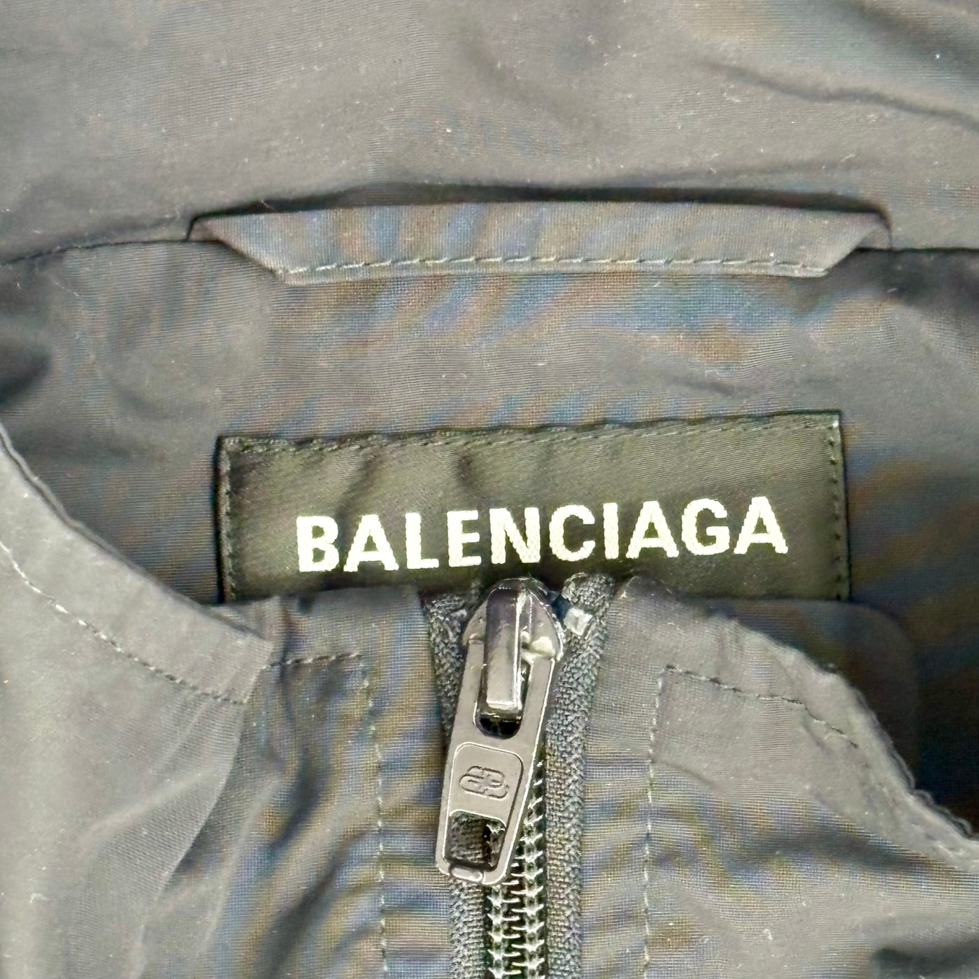 BALENCIAGA Black Windbreaker Jacket 상세 이미지 5