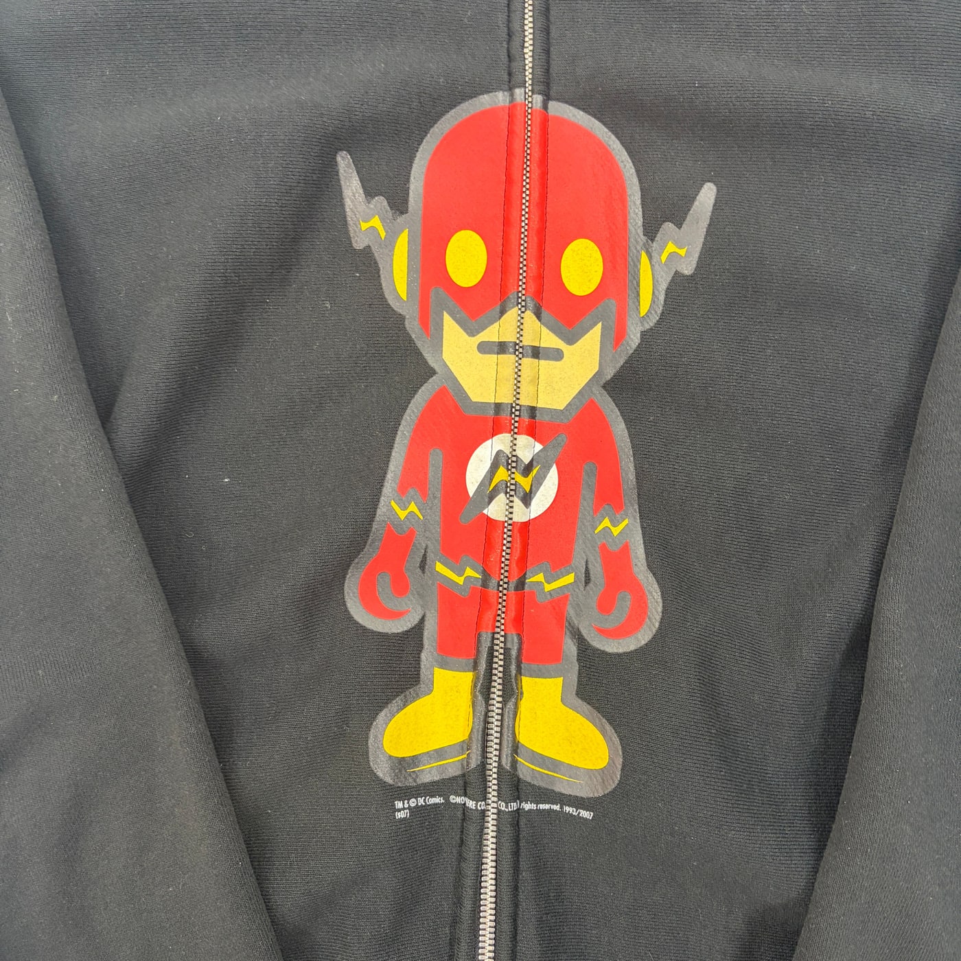 BAPE X DC Flash Hoodie 상세 이미지 2