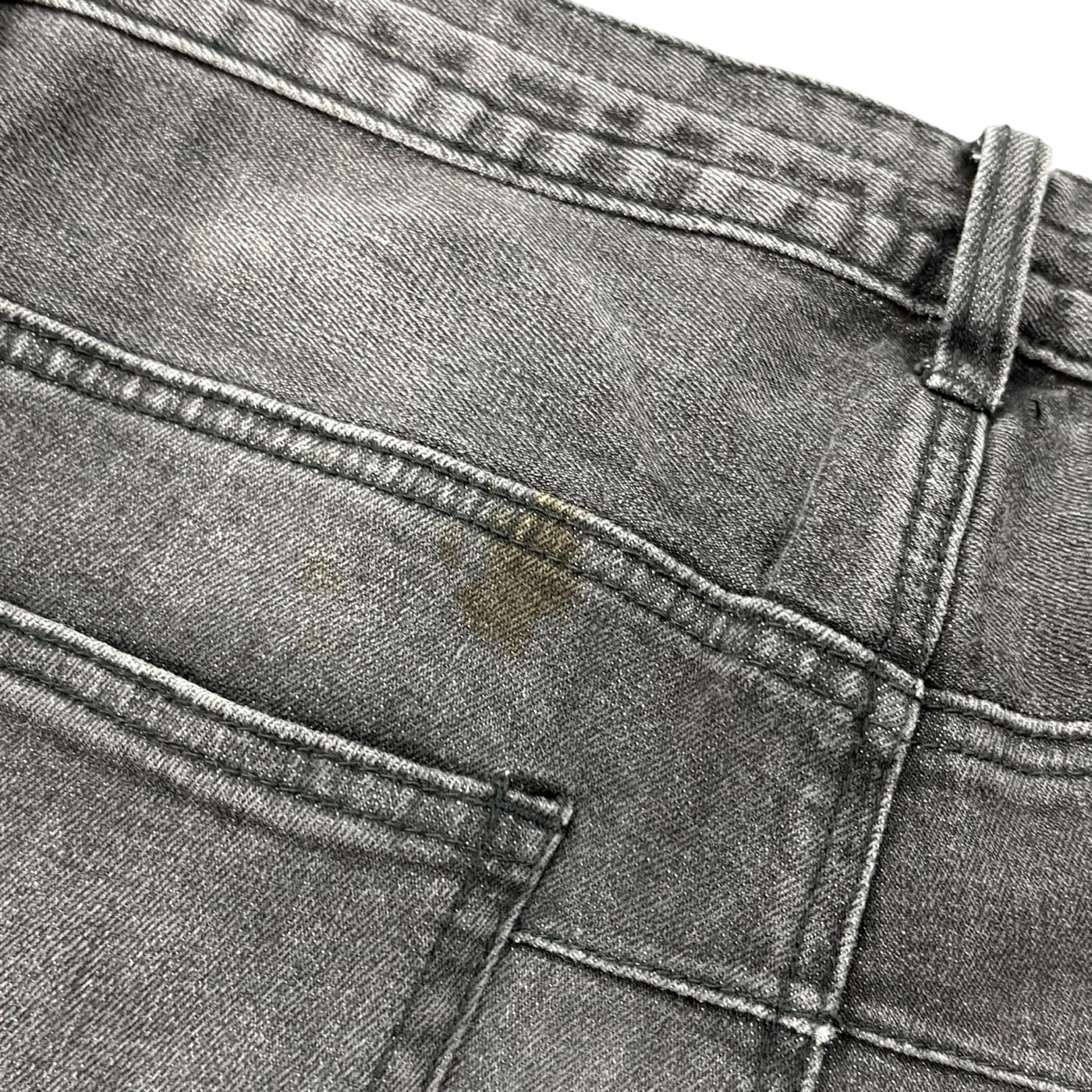 NUBER NINE X LOVELESS Distressed Black Jeans 상세 이미지 8