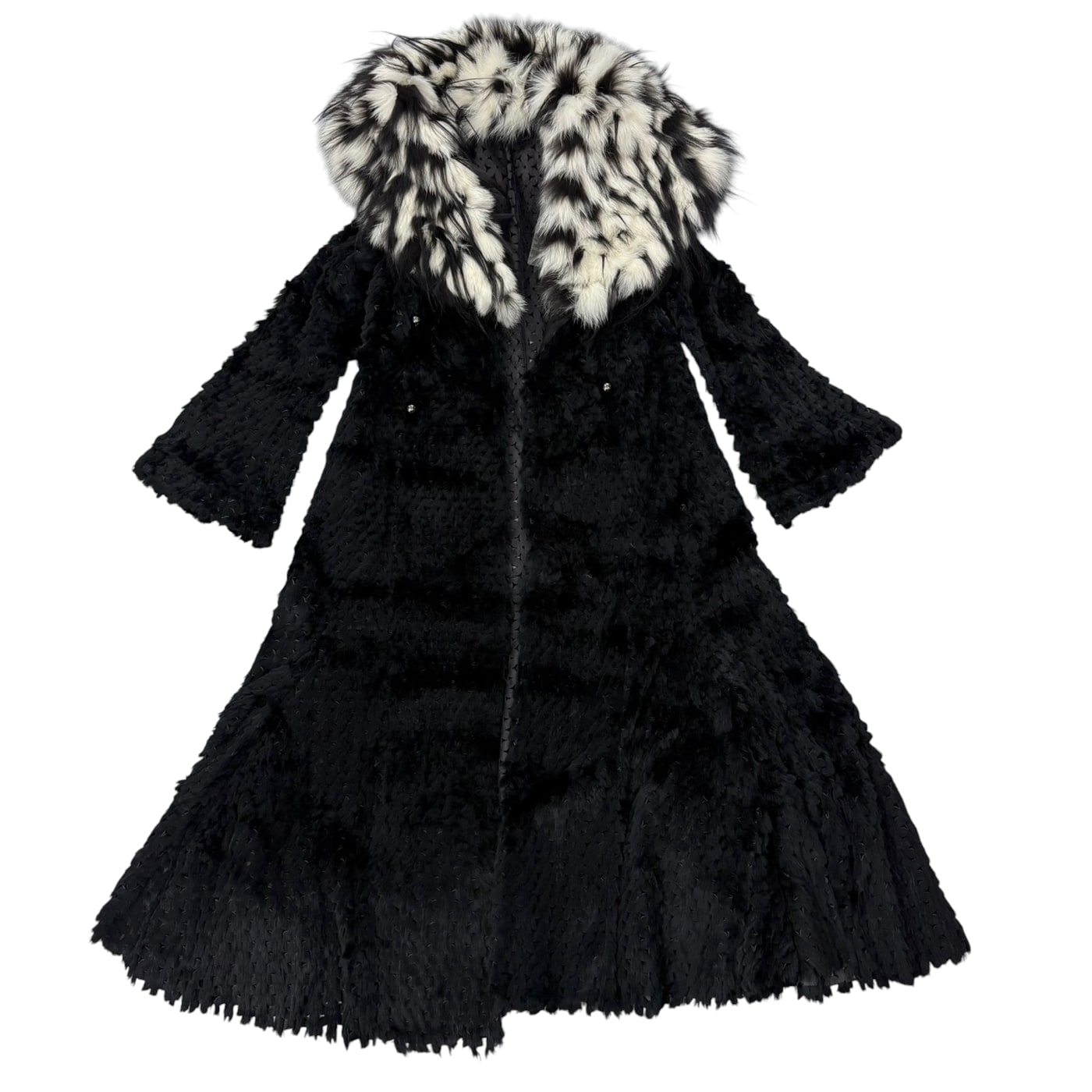 GIORGIO ARMANI Rabit Fur Cape 상세 이미지 1