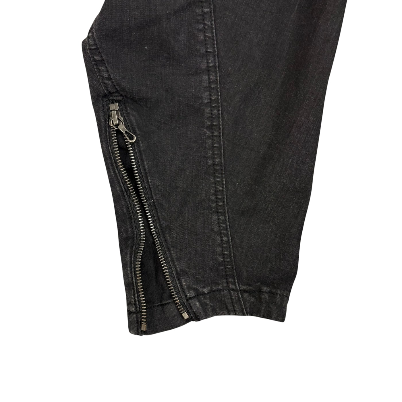 JULIUS Black Denim Rider Jacket 상세 이미지 4