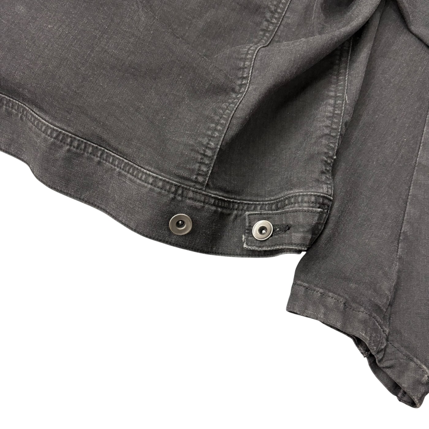 JULIUS Black Denim Rider Jacket 상세 이미지 5