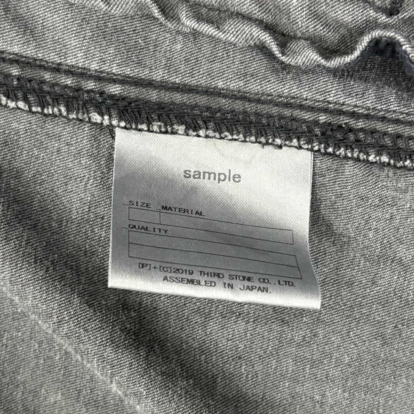 JULIUS Black Denim Rider Jacket 상세 이미지 6