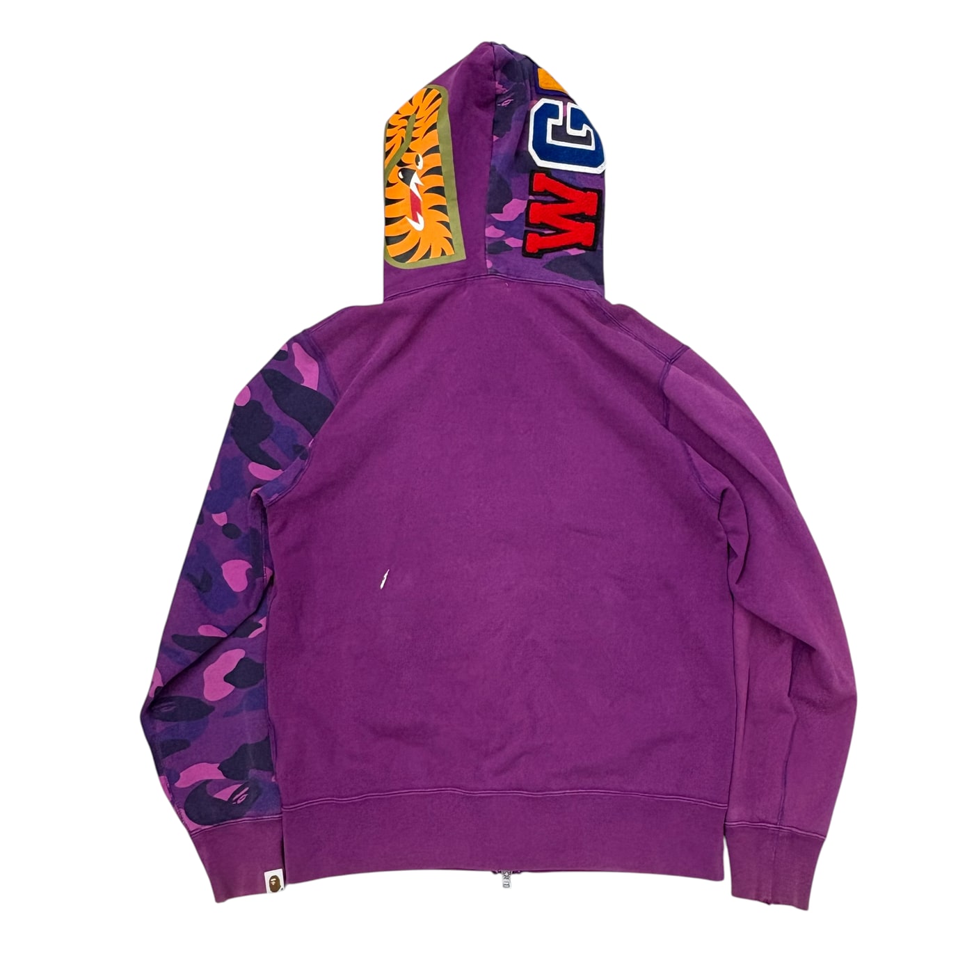Bape Purple Shark Hoodie 상세 이미지 2