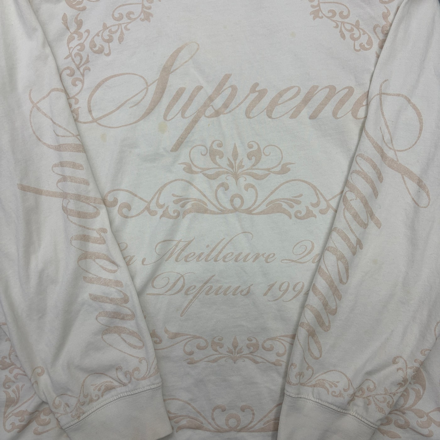 SUPREME Letter Hoodie 상세 이미지 3