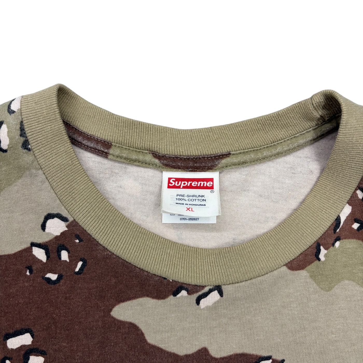 SUPREM Aphex Twin Camo Graphic T-Shirt 상세 이미지 3