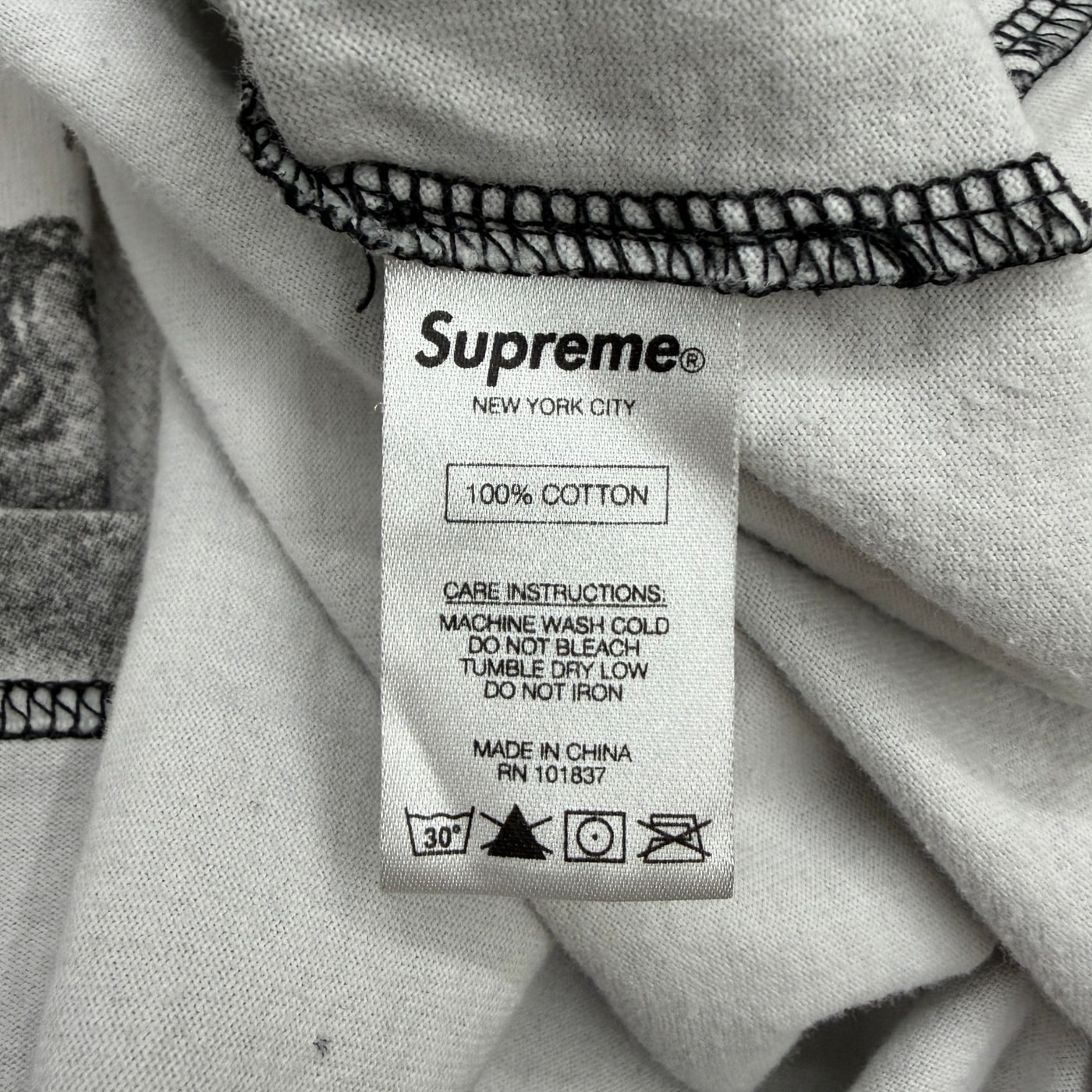 SUPREME Michelangelo Full Print Long Sleeve Shirt 상세 이미지 3