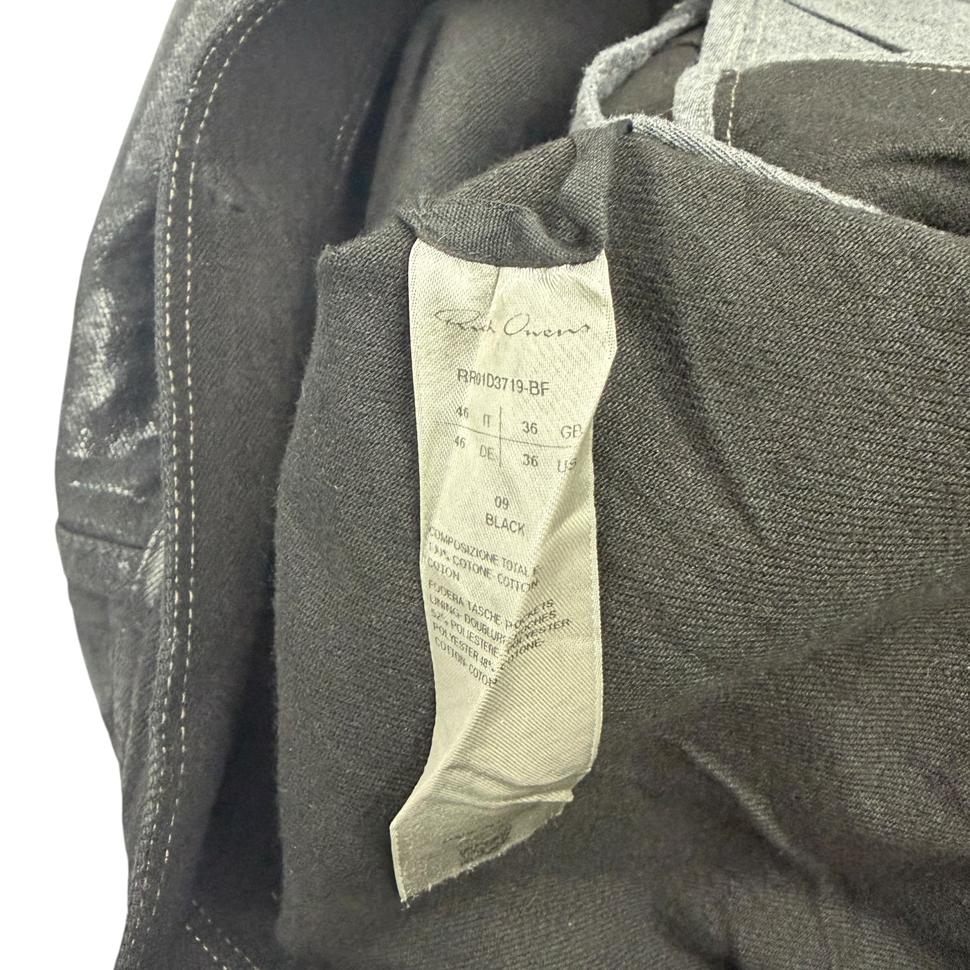 RICK OWENS Coated Jacket 상세 이미지 5