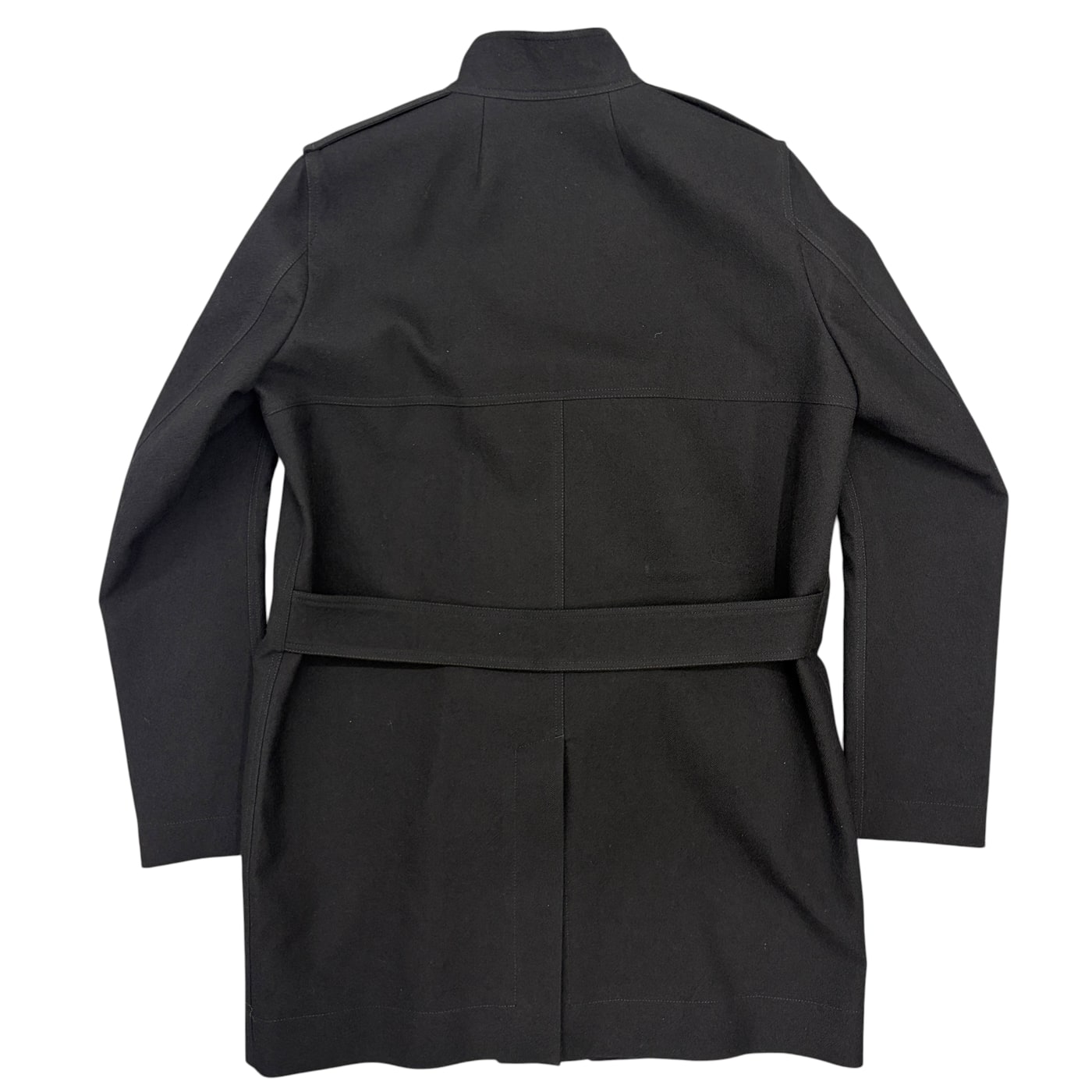 RICK OWENS Black Military Coat 상세 이미지 2