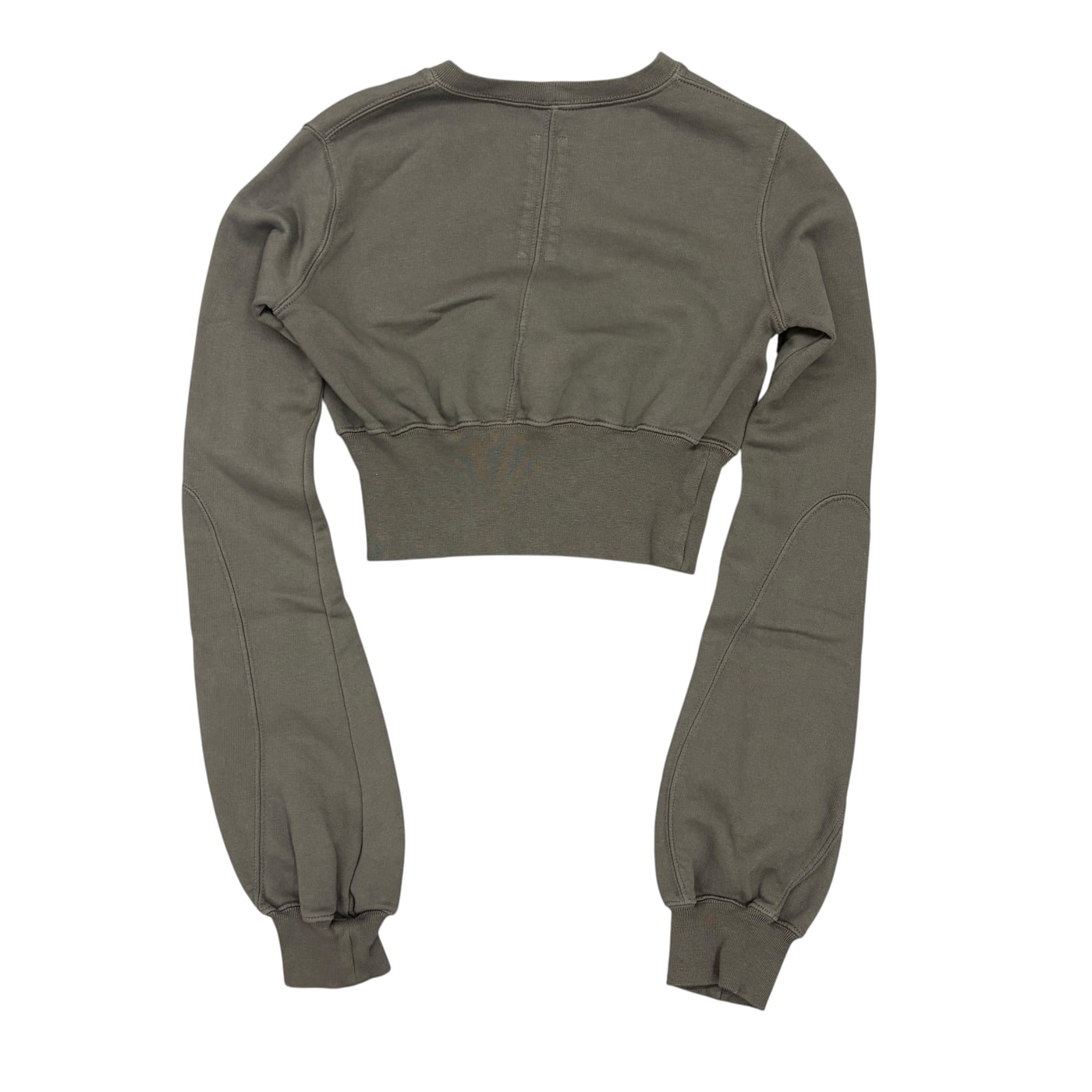 RICK OWENS Cropped Sweatshirt 상세 이미지 2