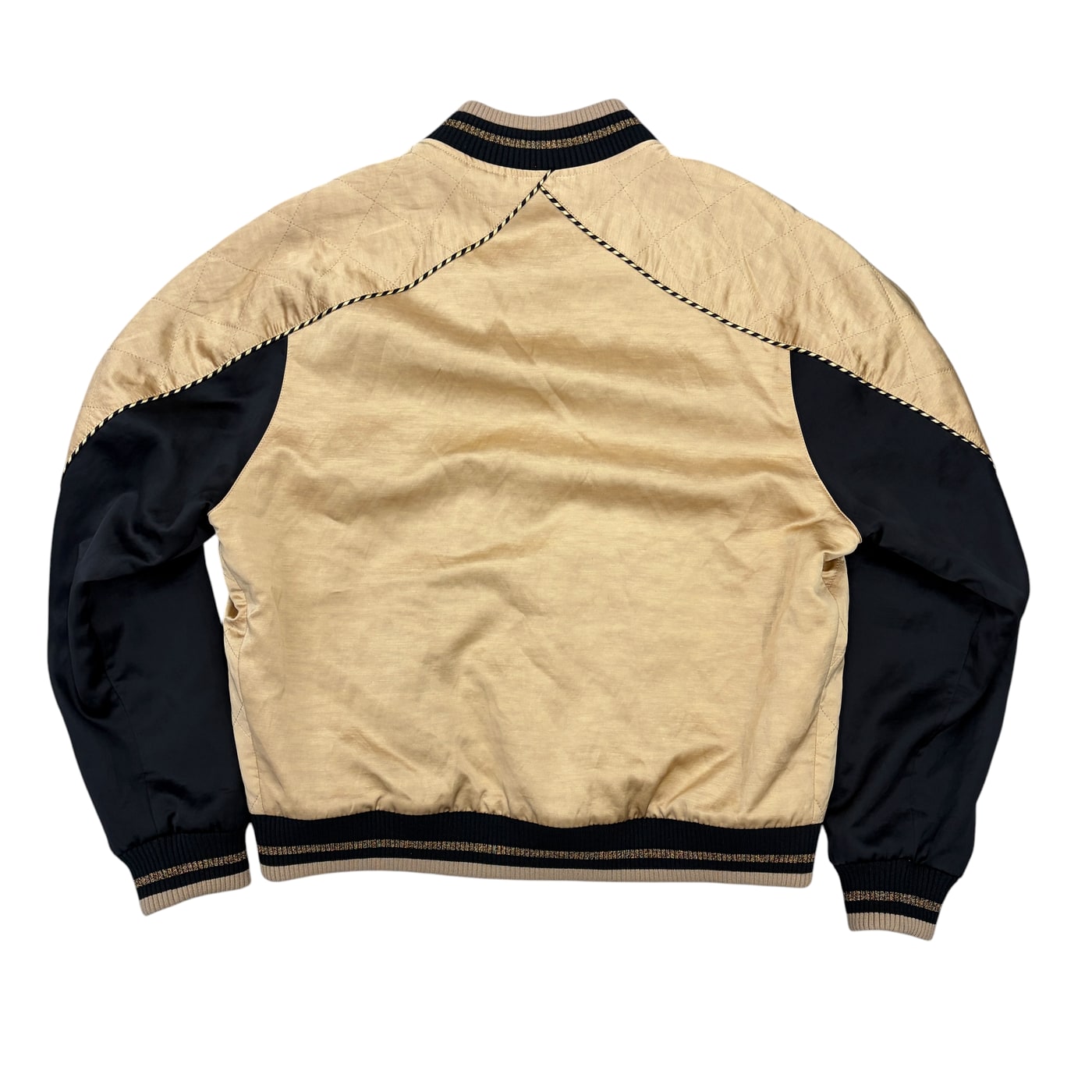 SAINT LAURENT Quilted Bomber Jacket 상세 이미지 1