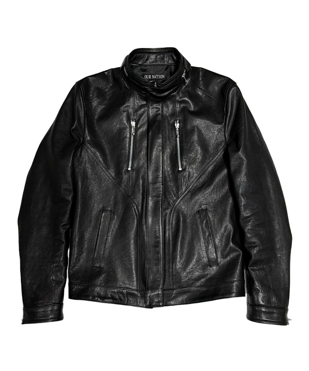 PARASITE LEATHER JACKET 상세 이미지 1