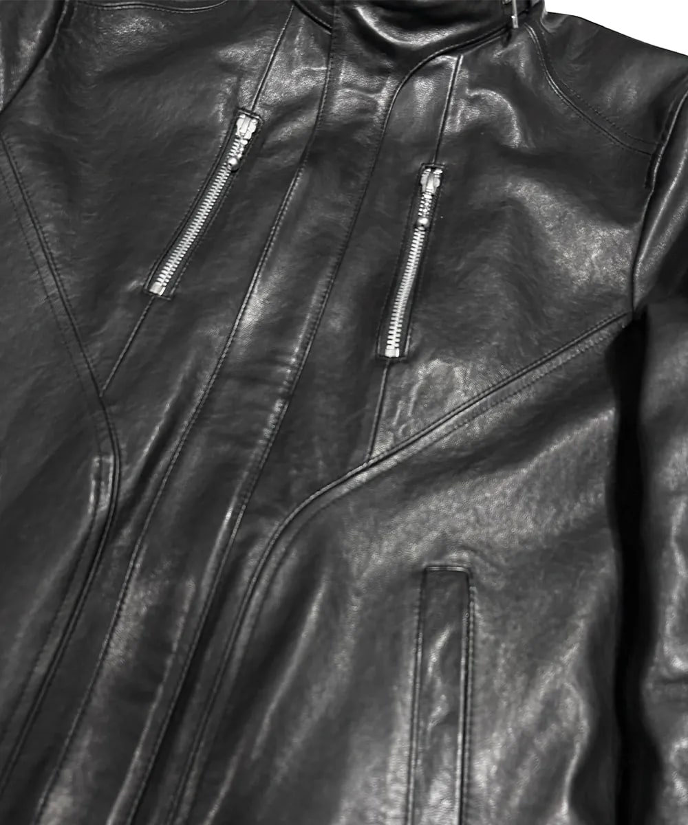 PARASITE LEATHER JACKET 상세 이미지 3