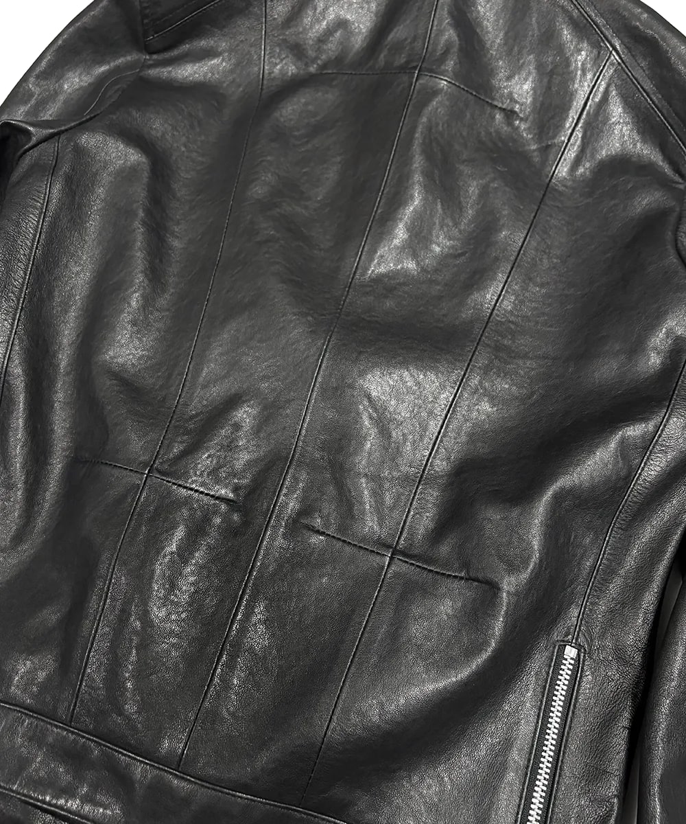 PARASITE LEATHER JACKET 상세 이미지 4