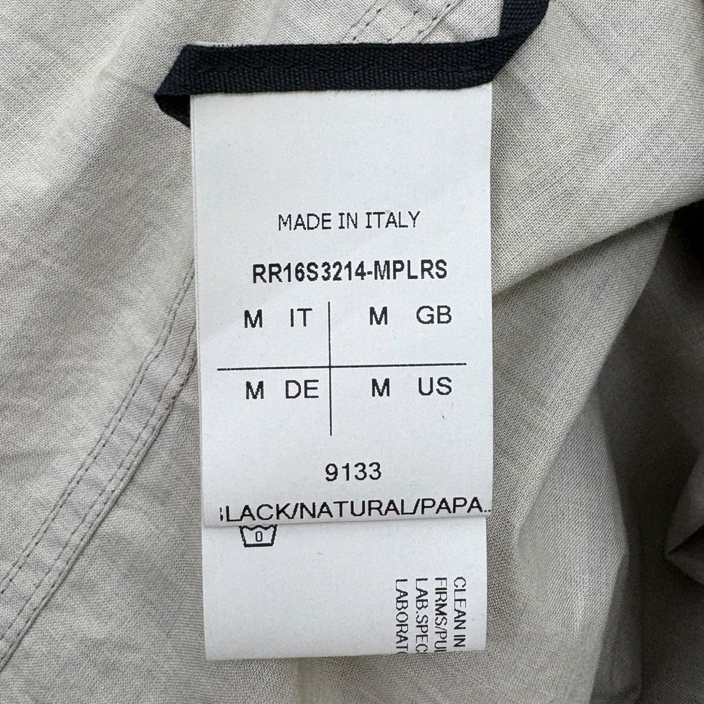 RICK OWENS Color Block T-Shirt 상세 이미지 5