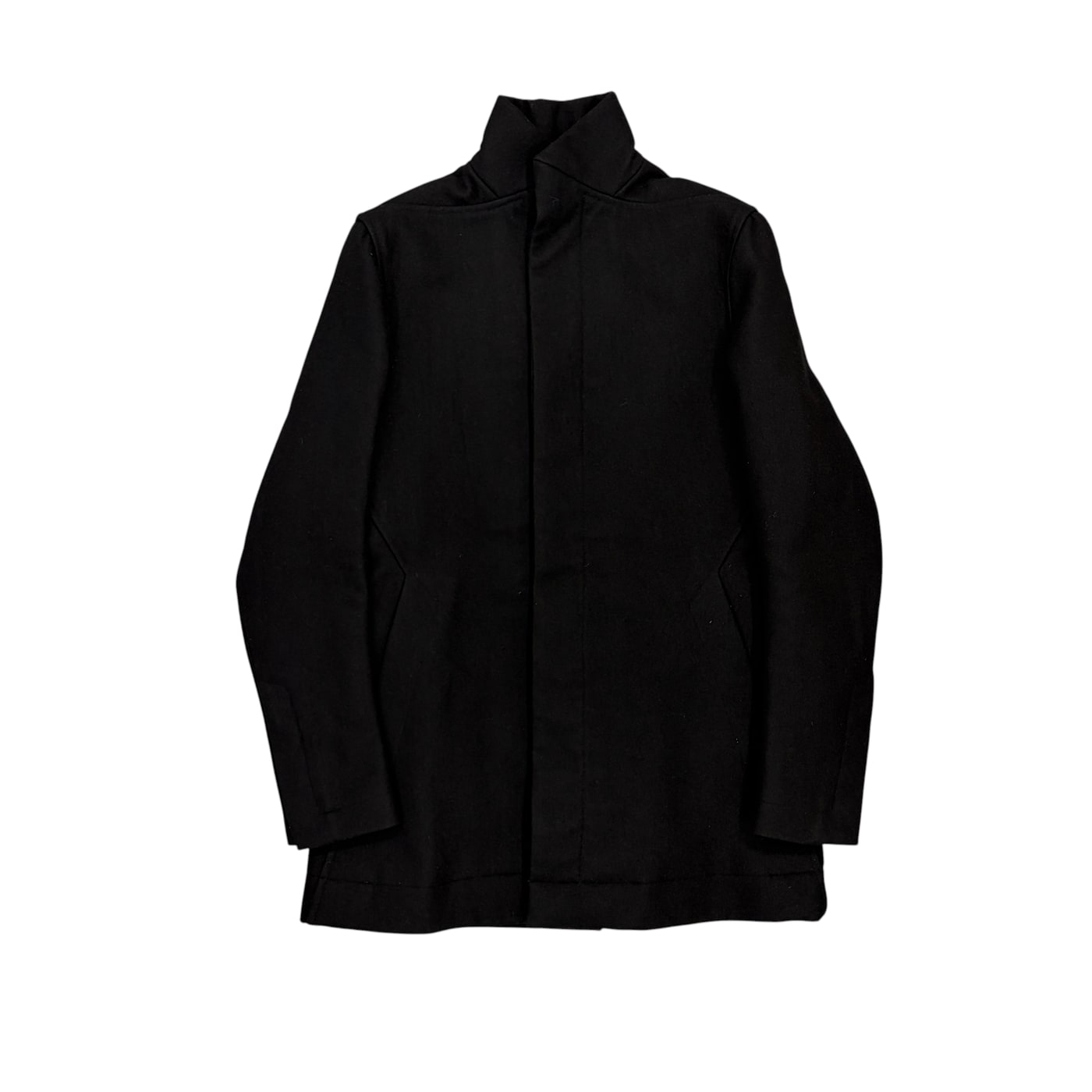 RICK OWENS Black Coat 상세 이미지 1