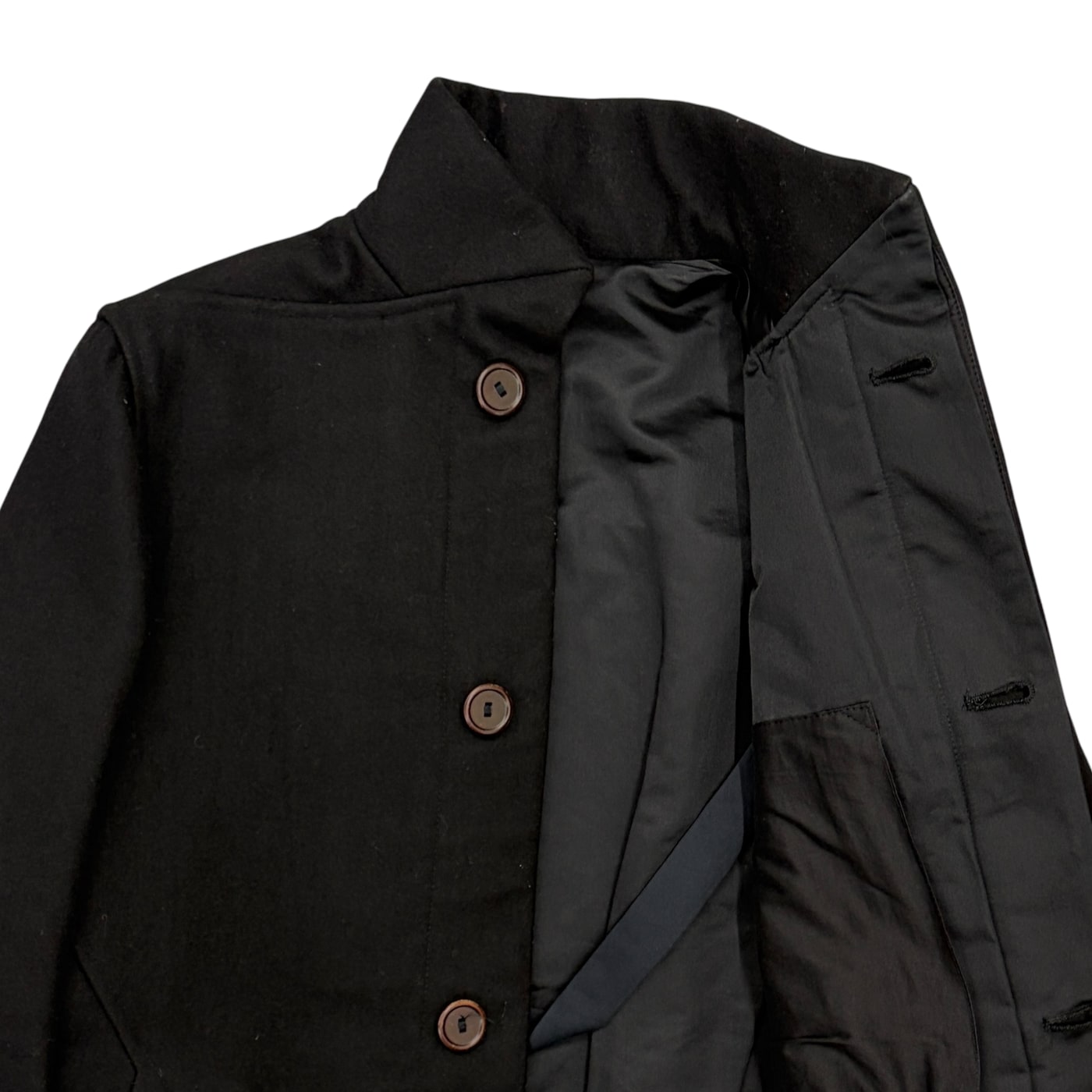 RICK OWENS Black Coat 상세 이미지 2