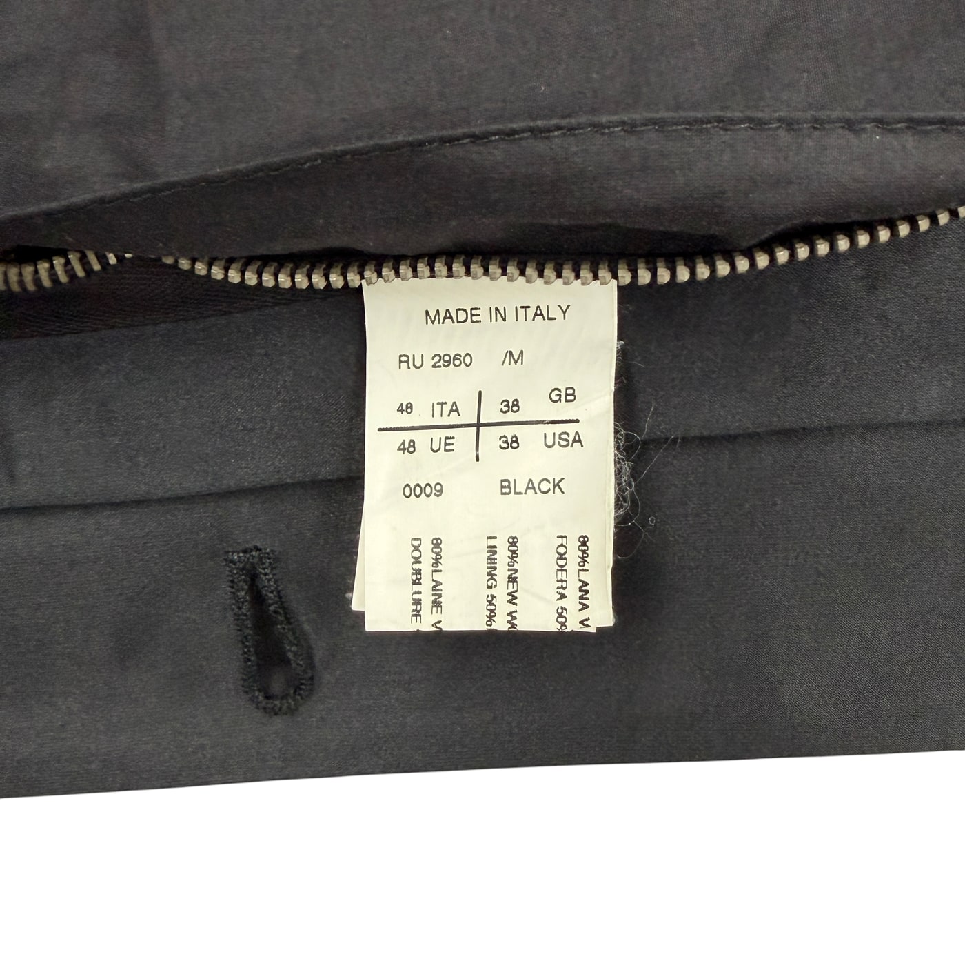 RICK OWENS Black Coat 상세 이미지 4