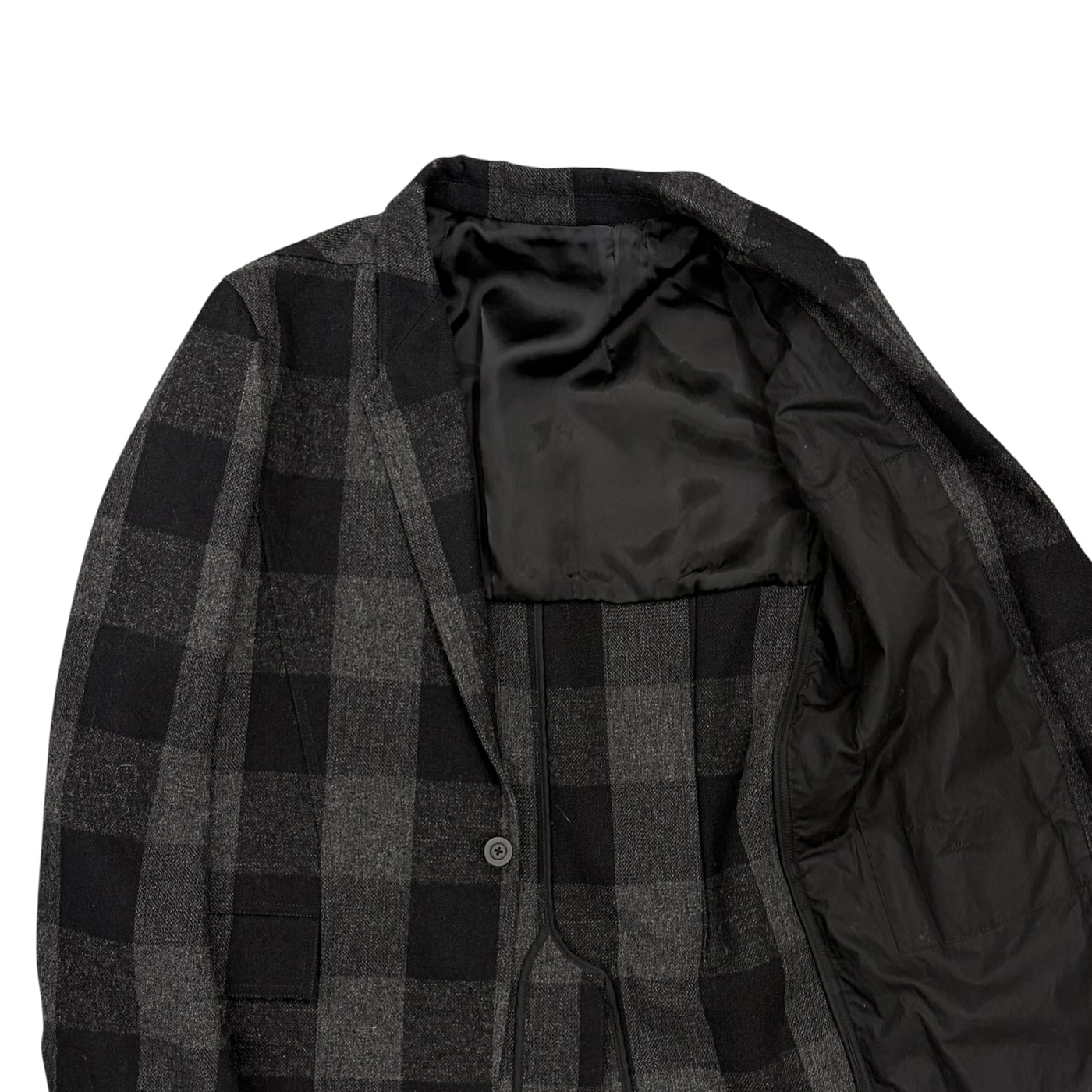 RICK OWENS Plaid Blazer 상세 이미지 3