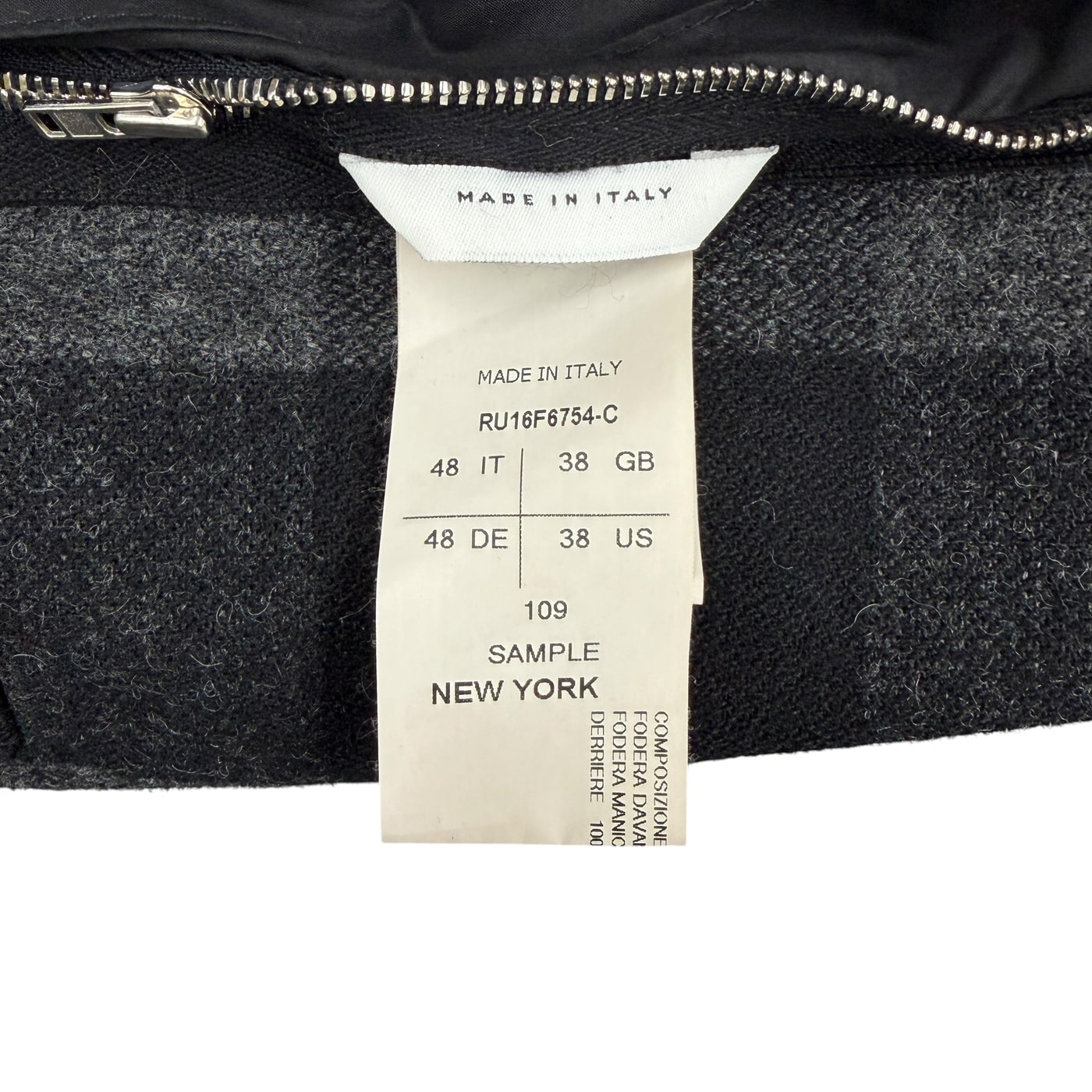 RICK OWENS Plaid Blazer 상세 이미지 5