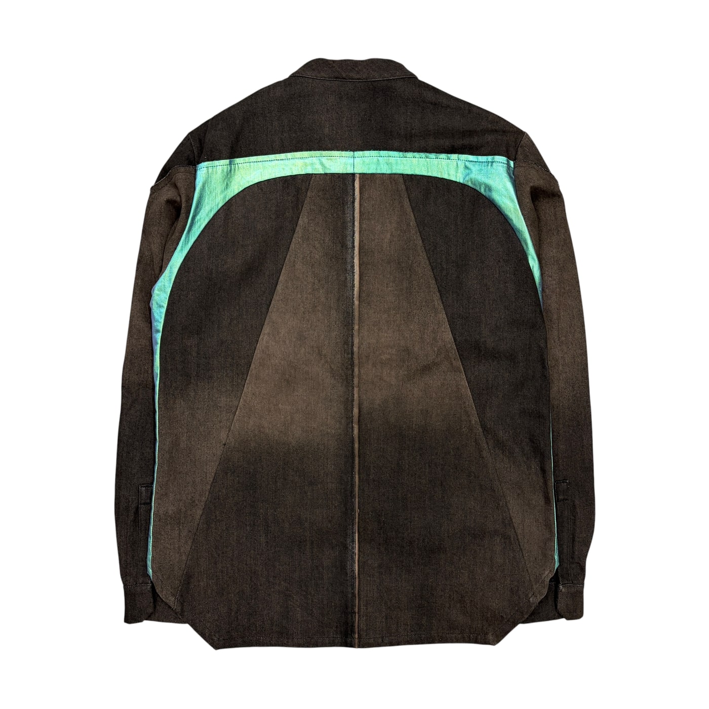 RICK OWENS Coated Detail Denim Jacket 상세 이미지 1